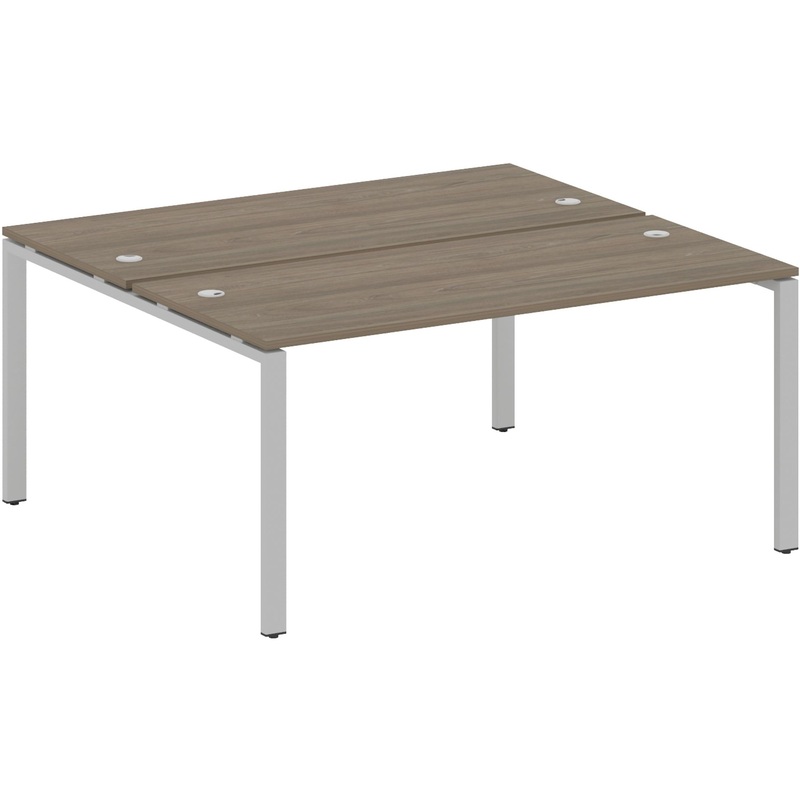 Изображение товара Рабочая станция Metal System Style БП.РАС-СП-2.4 1600x1475x750 мм серый вяз