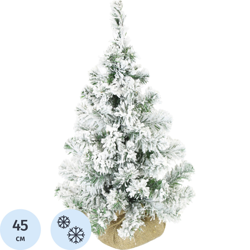 Изображение товара Искусственная новогодняя ёлка Morozco Вьюга 45 см настольная заснеженная