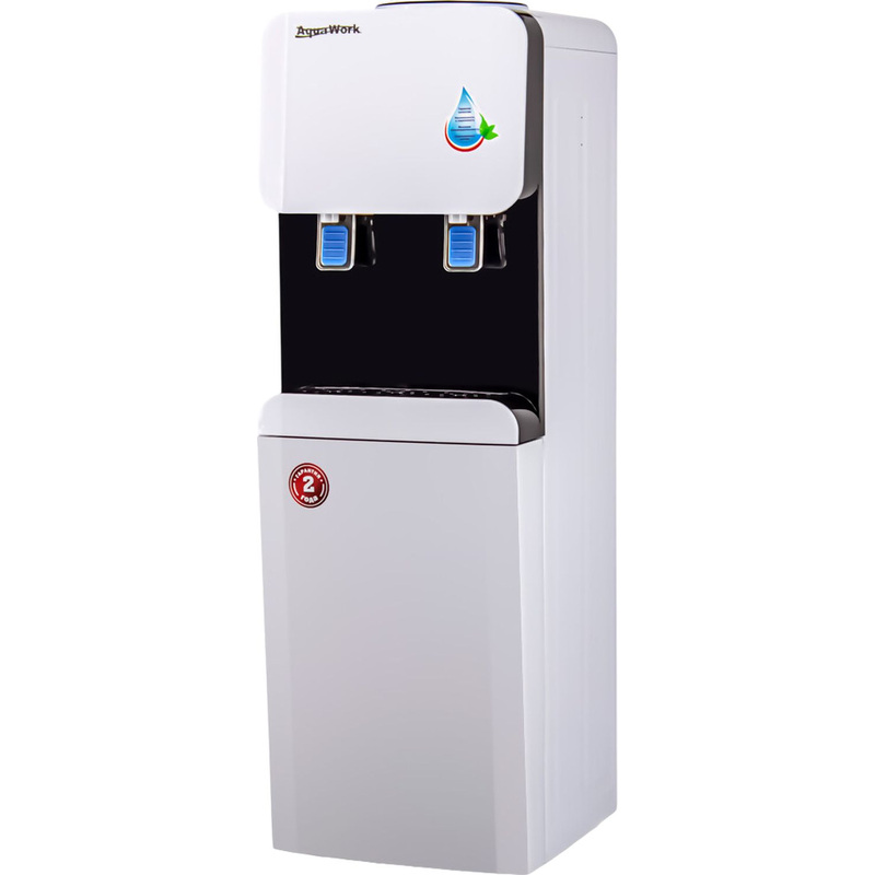 Изображение товара Уценка. Кулер (раздатчик) для воды Aqua Work 105 LWR белый (без нагрева и охлаждения)