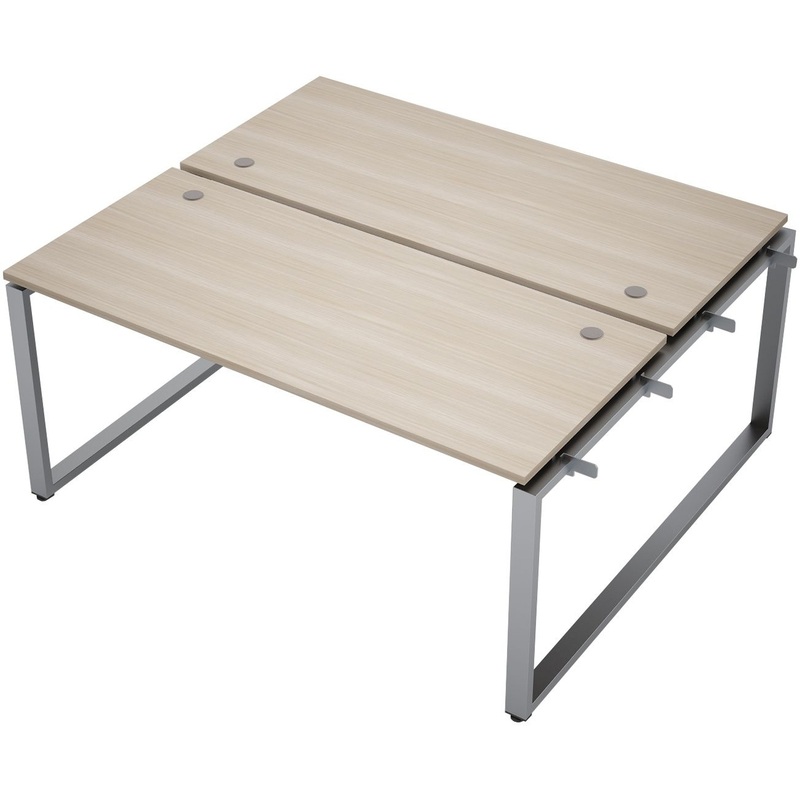 Изображение товара Рабочая станция Avance 6МБН-О.6264 шамони светлый алюминий матовый 1600х1235х750 мм