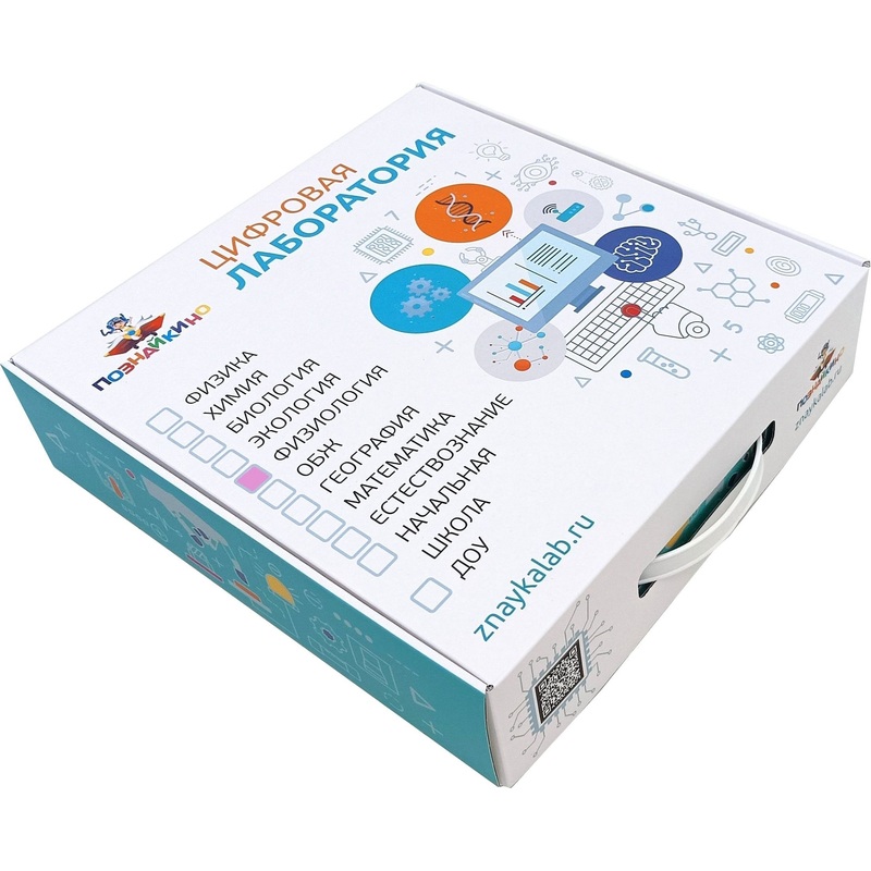 Изображение товара Цифровая лаборатория Познайкино ЦЛ-ФИЗО001 по физиологии