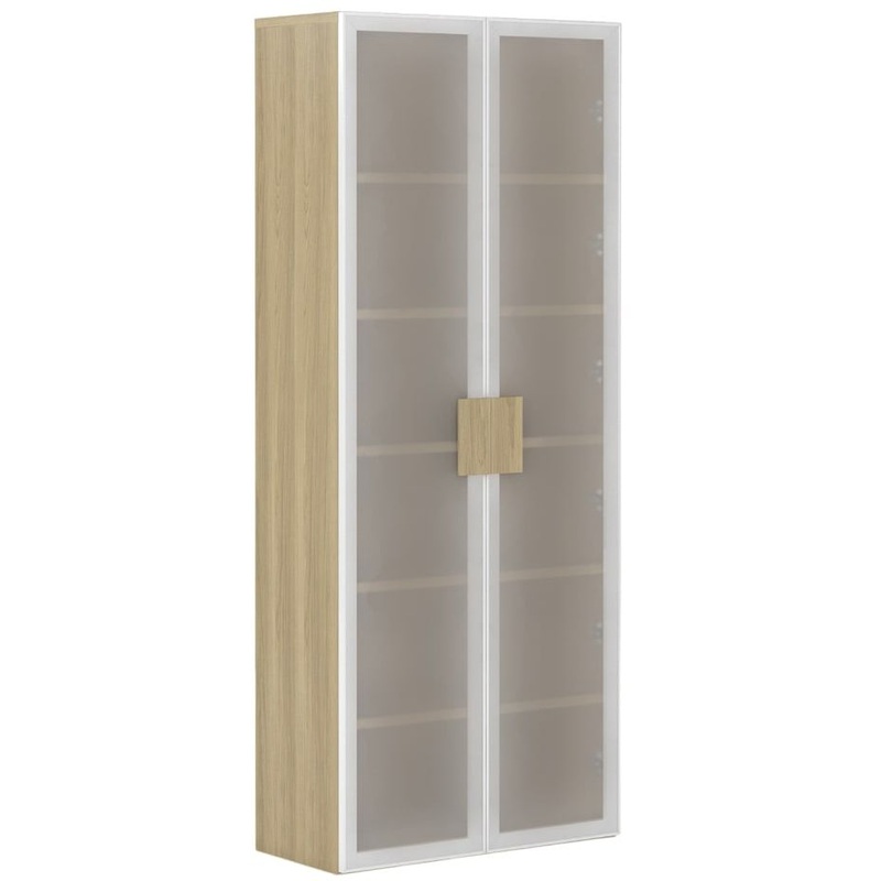 Изображение товара Шкаф для документов KYU1215G с стеклом и полками