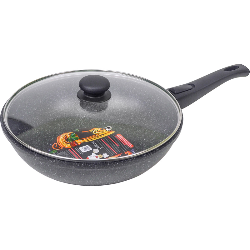 Изображение товара Сковорода-вок Panairo Veranss 28 см с антипригарным покрытием