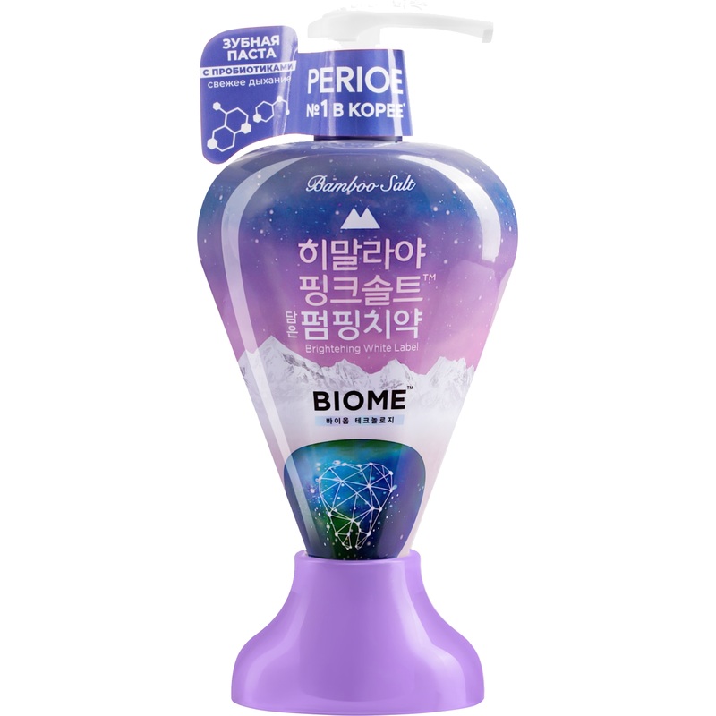 Изображение товара Зубная паста Perioe Pumping Himalaya Pink Salt Biome 250 г