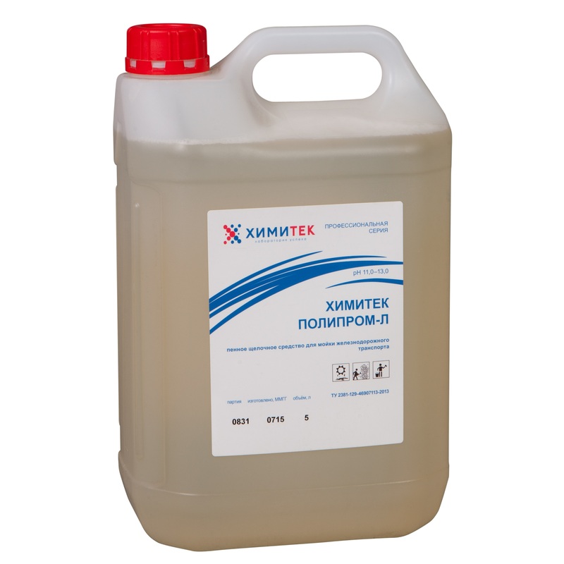 Изображение товара Концентрированное средство для мойки железнодорожного транспорта Химитек 5 л