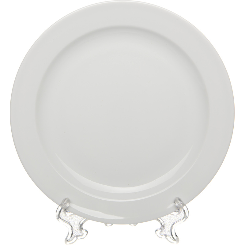 Изображение товара Тарелка десертная Башкирский фарфор Принц 20 см белая 6 штук