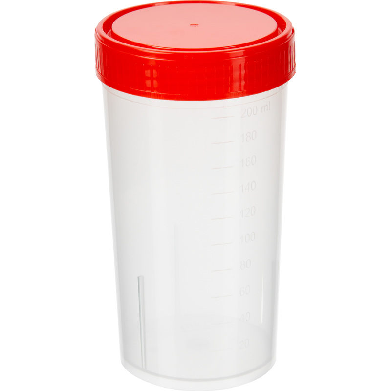 Изображение товара Контейнер для сбора биоматериалов стерильный 250 мл - 120 штук в упаковке