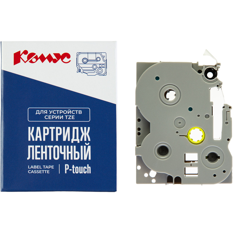 Изображение товара Картридж Комус TZE-511 для принтера этикеток Brother 6мм х 8м