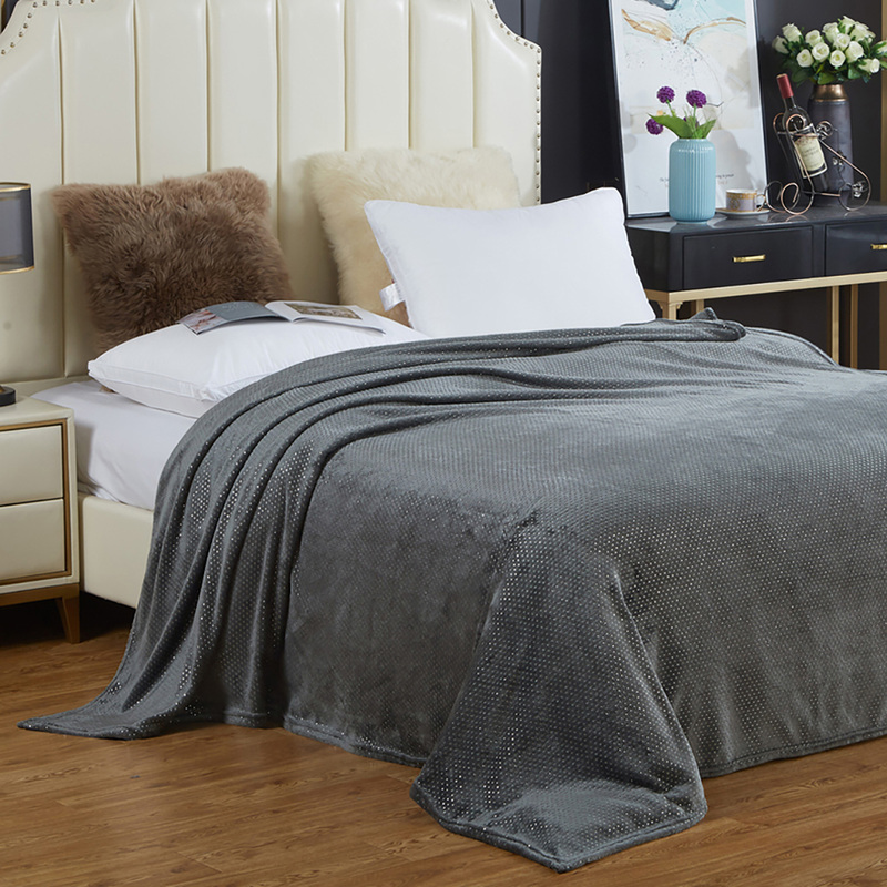 Изображение товара Плед Cleo Luna велсофт 150x200 см серый (150/004-LUN/LA)