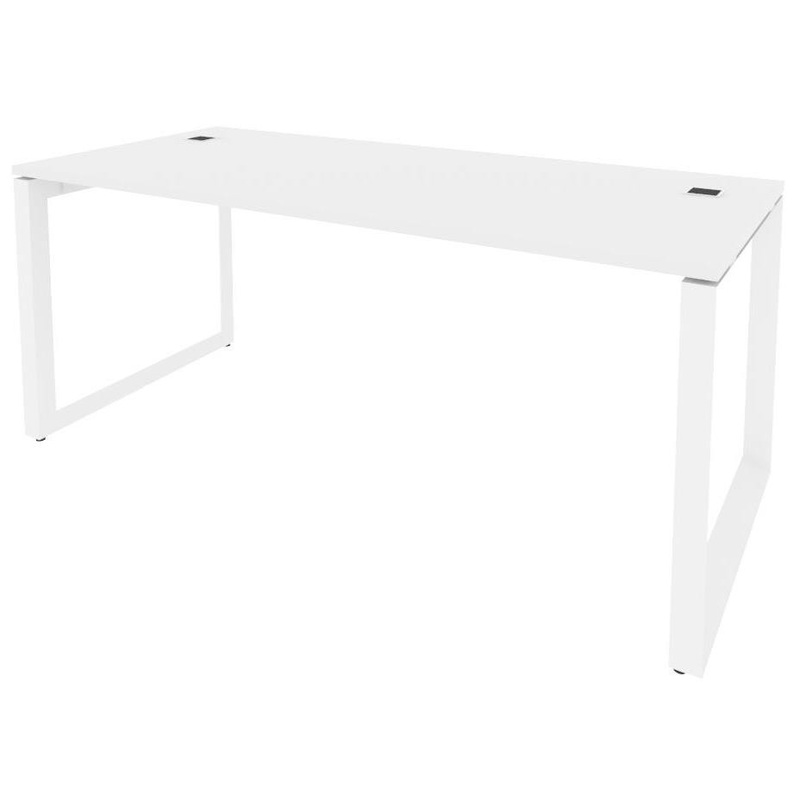 Изображение товара Стол руководителя Onix Direct O.MO-SRR-5.8 белый бриллиант 1780х800х750 мм