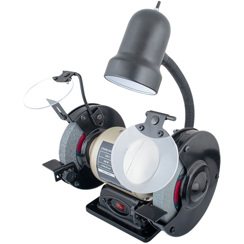 Изображение товара Станок заточный Trigger 20605 с лампой подсветки для универсальной заточки