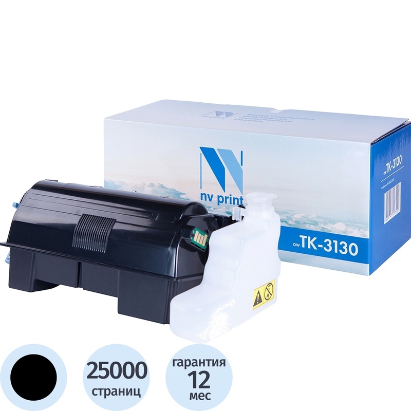 Изображение товара Картридж лазерный NV Print TK-3130 NV-TK3130 для Kyocera чёрный совместимый