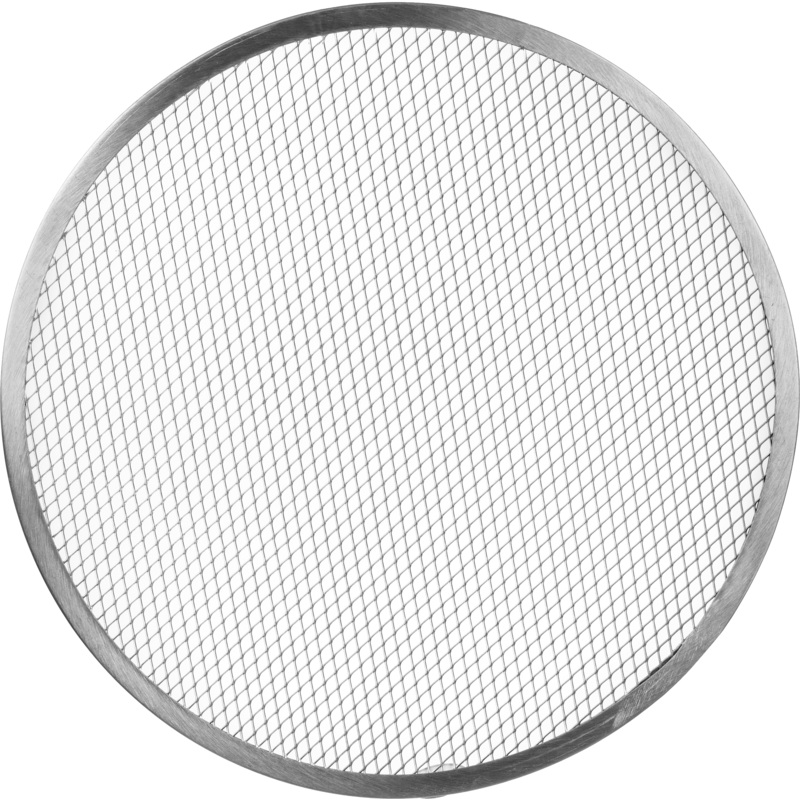 Изображение товара Профессиональная сетка для пиццы MGSteel 360 мм из алюминия для выпекания