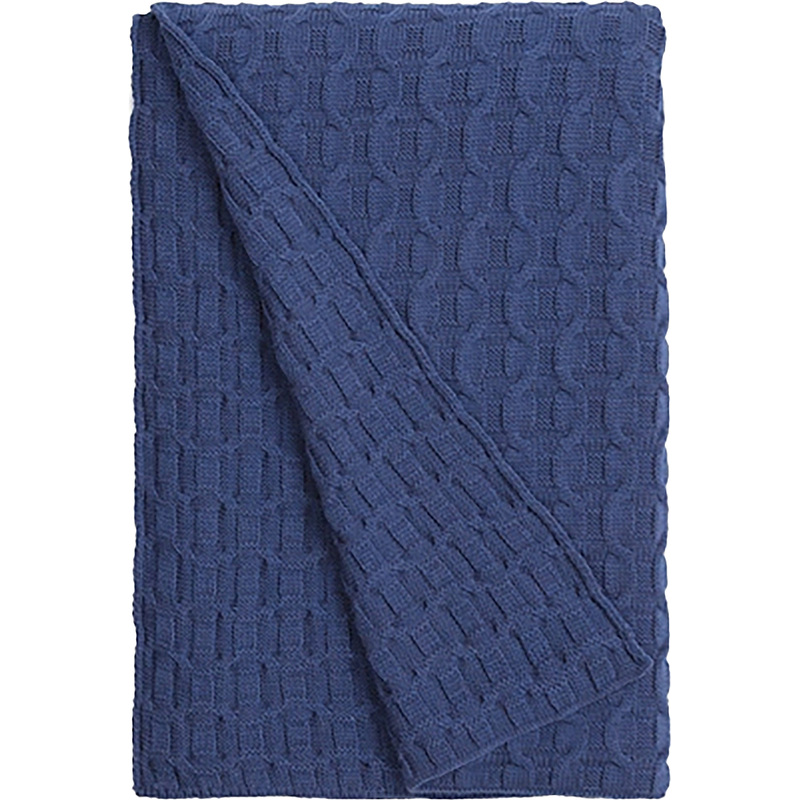 Изображение товара Плед Teplo Braidera акрил 90x160 см синий