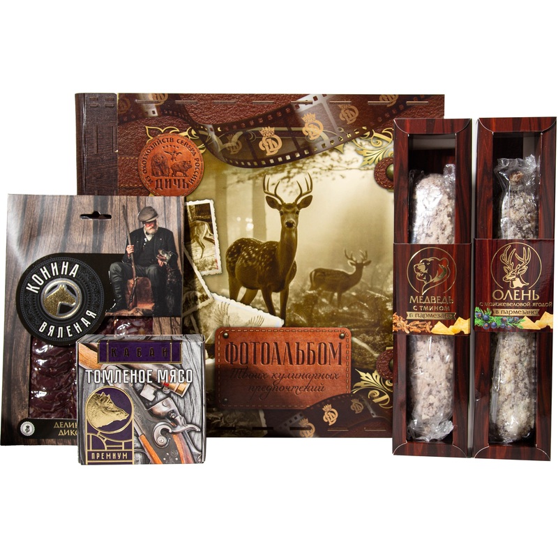 Изображение товара Подарочный набор деликатесов Дичь премиум 925 г Россия