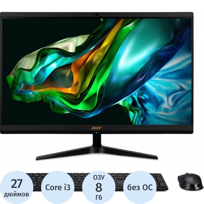 Изображение товара Моноблок Acer Aspire C27-1800 с 27 IPS Full HD SSD и процессором i5