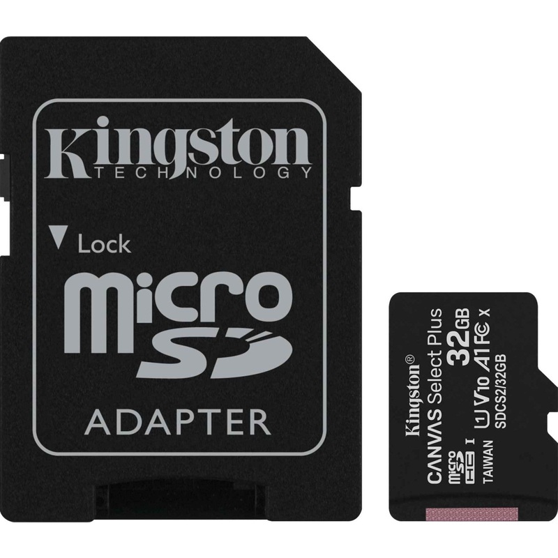 Изображение товара Карточка памяти Kingston microSDHC 32 Гб UHS-I U1 A1 адаптер