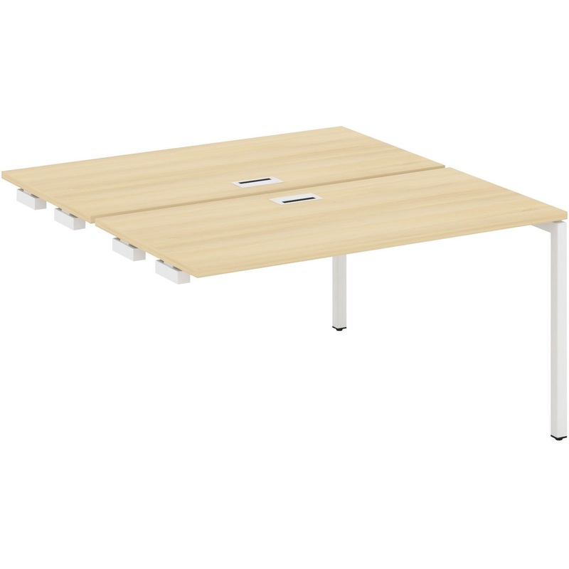 Изображение товара Стол-приставка SN-4P.DPRS-014 из ЛДСП с металлокаркасом 1580x1432x750 мм Россия