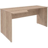 Стол эргономичный Simple SET160-1(L) левый (дуб сонома, 1600х900х760 мм)
