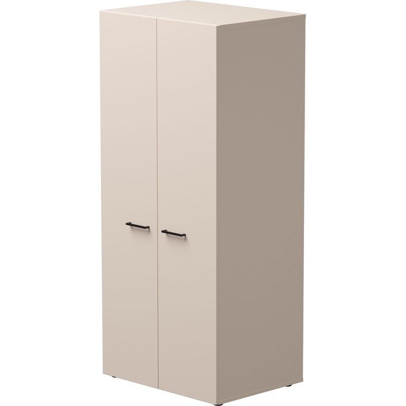 Изображение товара Гардероб EVO 254H006GU кашемир 800х602х1835 мм с ЛДСП и ABS-пластиком