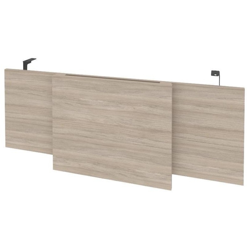 Изображение товара Царга стола руководителя Onix Direct O.M-CSR-3 дуб аттик антрацит 1140х54х450 мм