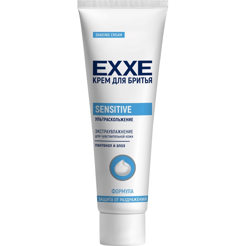 Изображение товара Крем для бритья Арвитекс Exxe Sensitive 100 мл для чувствительной кожи