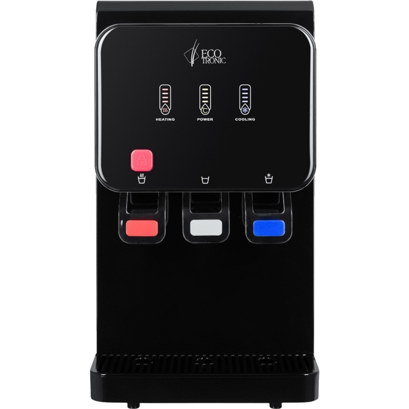 Изображение товара Пурифайер Ecotronic L9-U4T черный — очистка и нагрев воды для дома и офиса