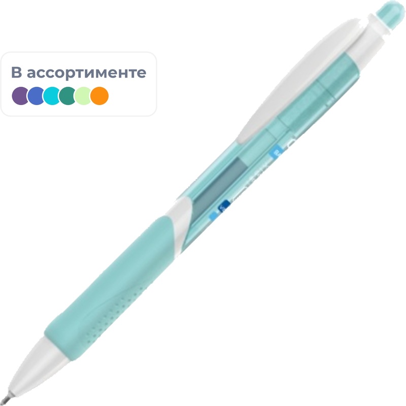 Изображение товара Ручка шариковая автоматическая Deli EQ46 синяя 0.35мм механизм сменный