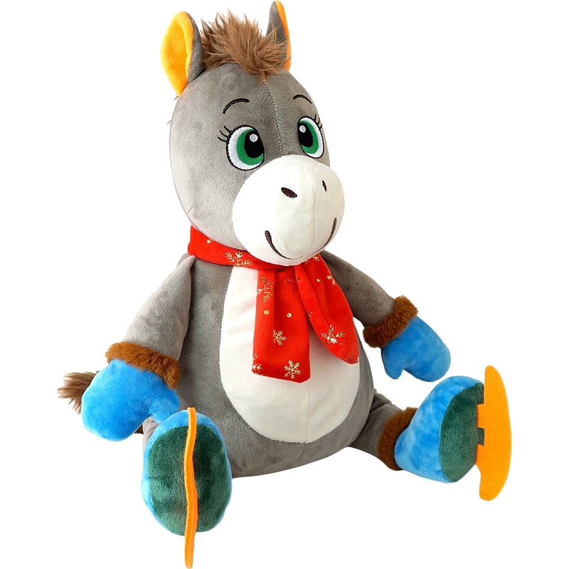 Изображение товара Новогодний сладкий подарок Азбука Праздника Конь Вихрь 1000 г