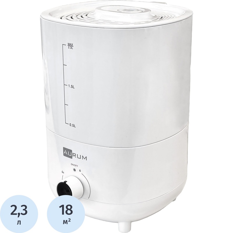 Изображение товара Уценка. Увлажнитель воздуха Aurum AHR-R2310 белый
