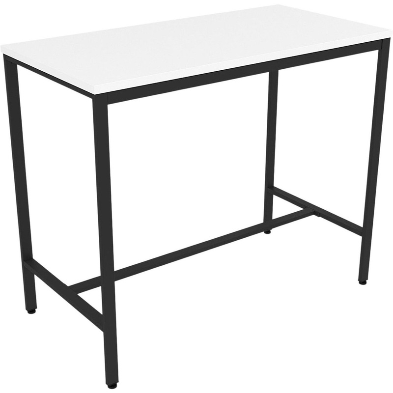 Изображение товара Барный стол Престо-100-60 белый 1200х600х1000 мм на металлокаркасе