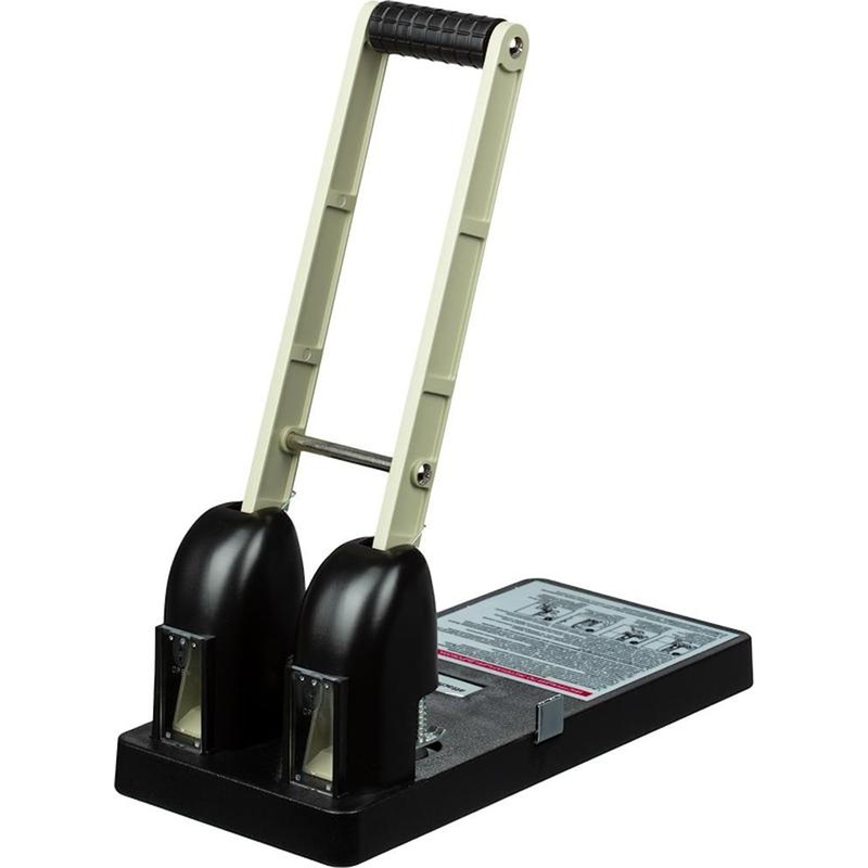 Изображение товара Attache мощный дырокол для бумаги 150 листов черно серый с линейкой