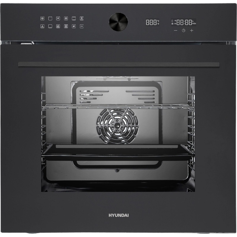 Изображение товара Электрический духовой шкаф Hyundai HEO 6745 BG с грилем и конвекцией
