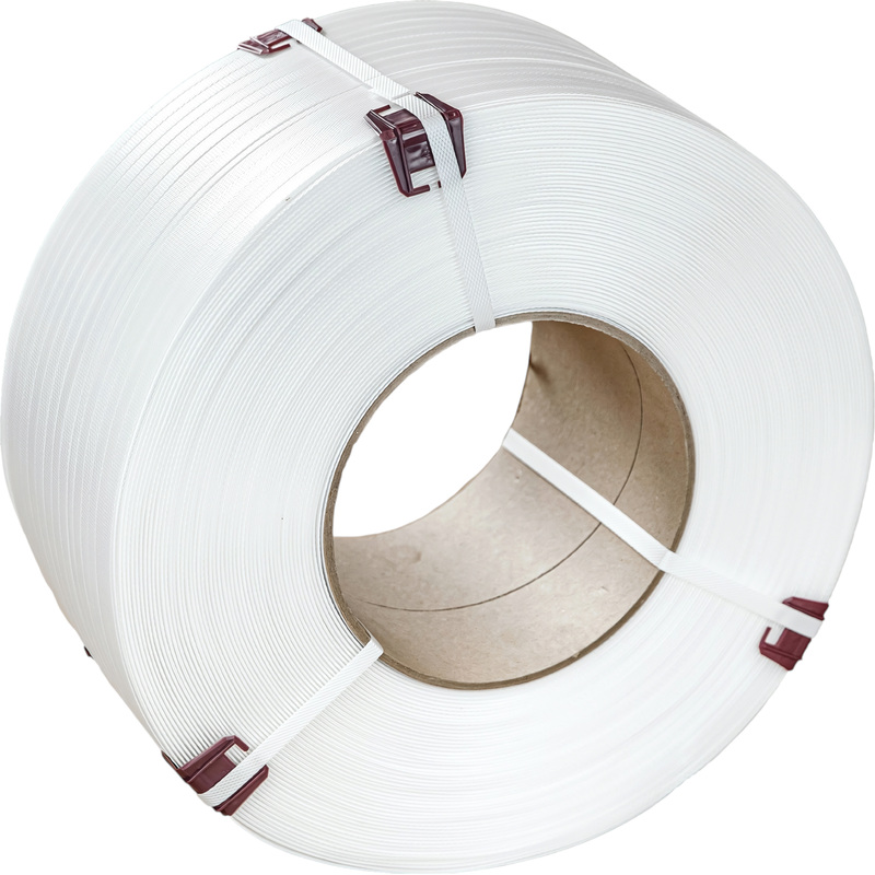 Изображение товара Стреппинг лента полипропиленовая белая 15x0.8 мм длина 2000 м