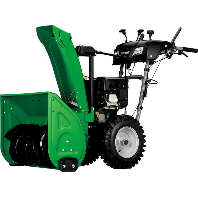 Изображение товара Бензиновый снегоуборщик Caiman Valto 24CVE мощный для уборки снега