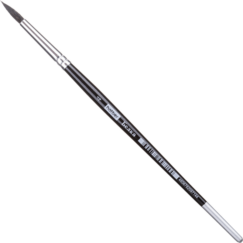 Изображение товара Кисть Hatber круглая белка №4