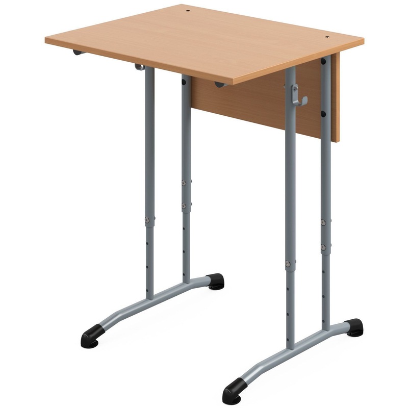 Изображение товара Растущая парта Знание бук/серый рост 3-7 для детей школьников