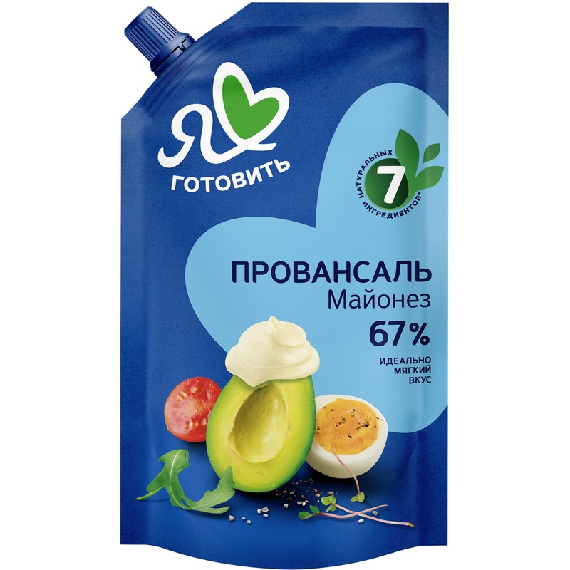 Изображение товара Майонез Я люблю готовить Провансаль 67% 672 г