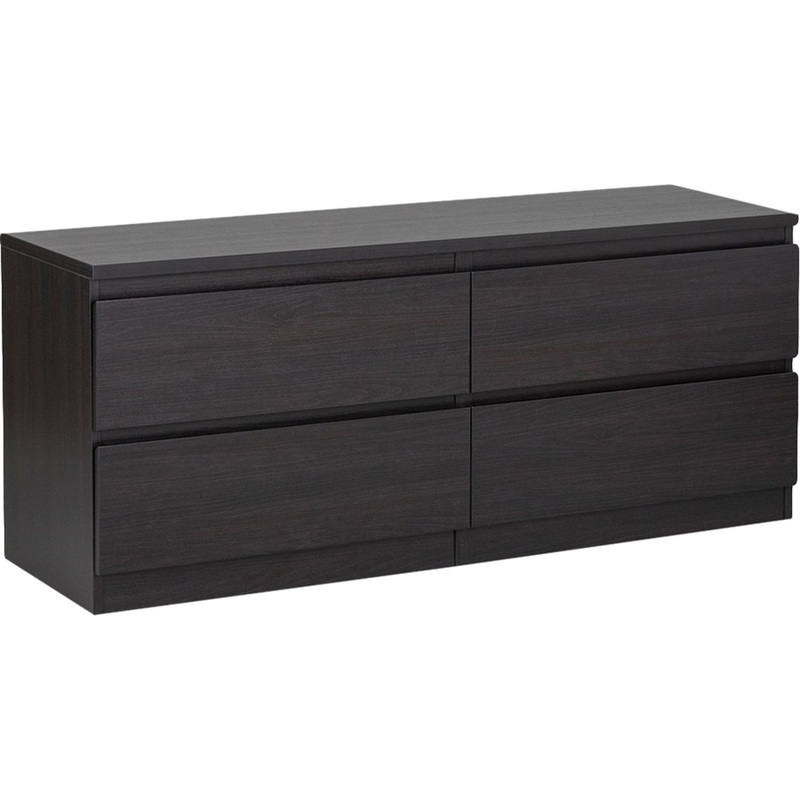 Изображение товара Тумба ГУД ЛАКК Кастор (дуб венге, 1297х396х542 мм, 4 ящика)