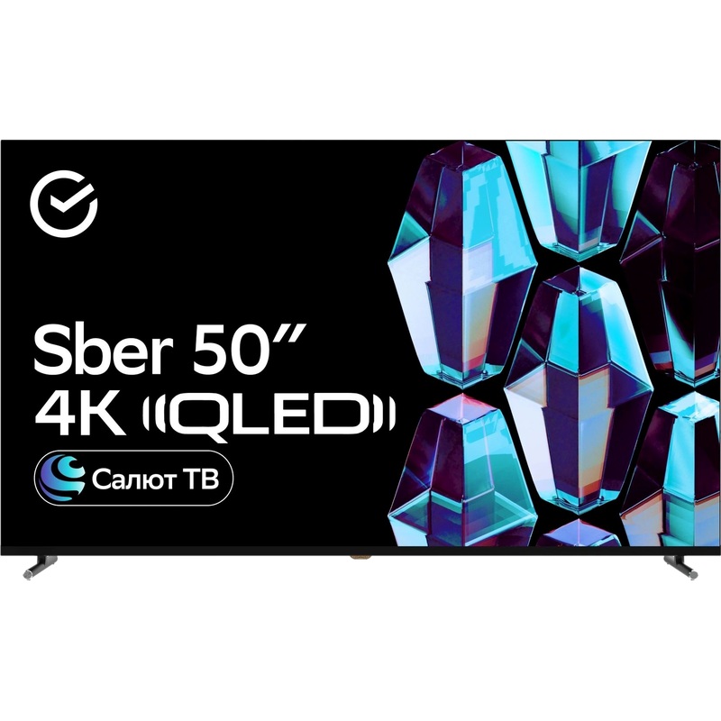 Изображение товара Телевизор 50 Ultra HD 4K Sber SDX-50UQ5234 с Smart TV и QLED дисплеем