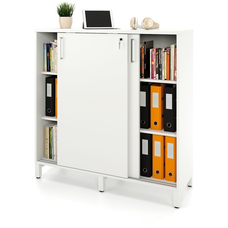 Изображение товара Стеллаж для документов Zamm Формат 11435 белый премиум 1200х414х1210 мм