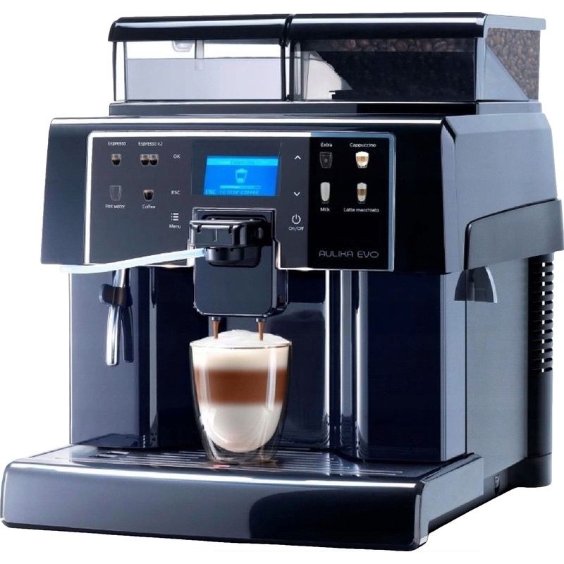 Изображение товара Кофемашина Saeco Aulika Evo Focus SCH черная профессиональная для офиса и ресторанов