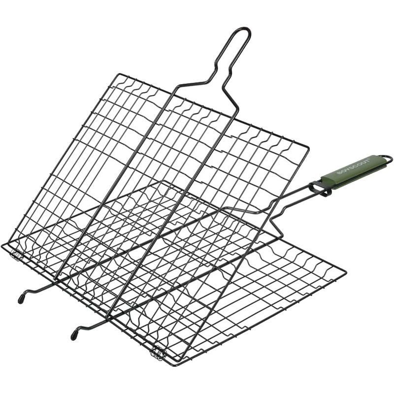 Изображение товара Решётка-гриль для мангала Boyscout 40x30 см с веером (61312)