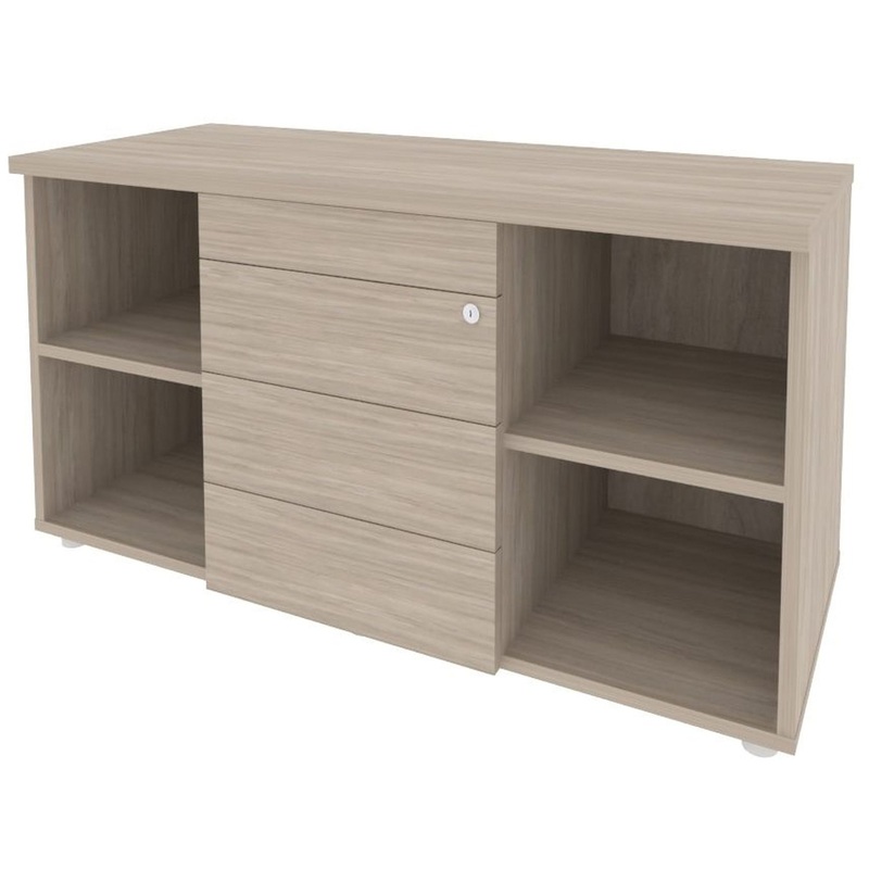 Изображение товара Сервисная тумба Onix Direct O.TS-11 TIP дуб аттик 1100х460х598 мм с центральным замком