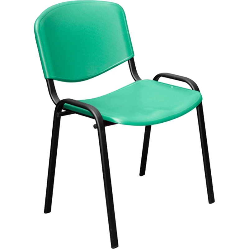 Изображение товара Стул офисный Easy Chair Изо зелёный пластик металл чёрный