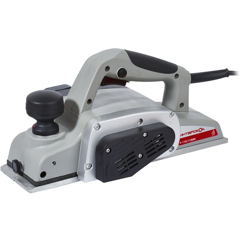 Изображение товара Электрический рубанок Интерскол Р-110/1100М профессиональный со подключением к пылесосу