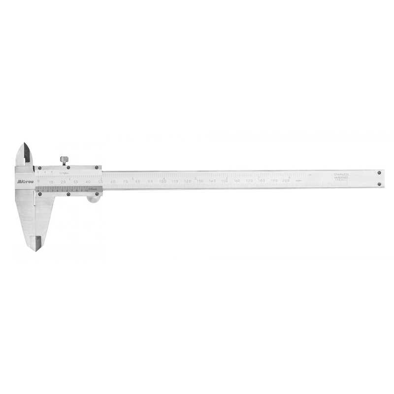 Изображение товара Штангенциркуль Micron ШЦ-1-150 150 мм шаг 0.05 мм с глубиномером (57386)
