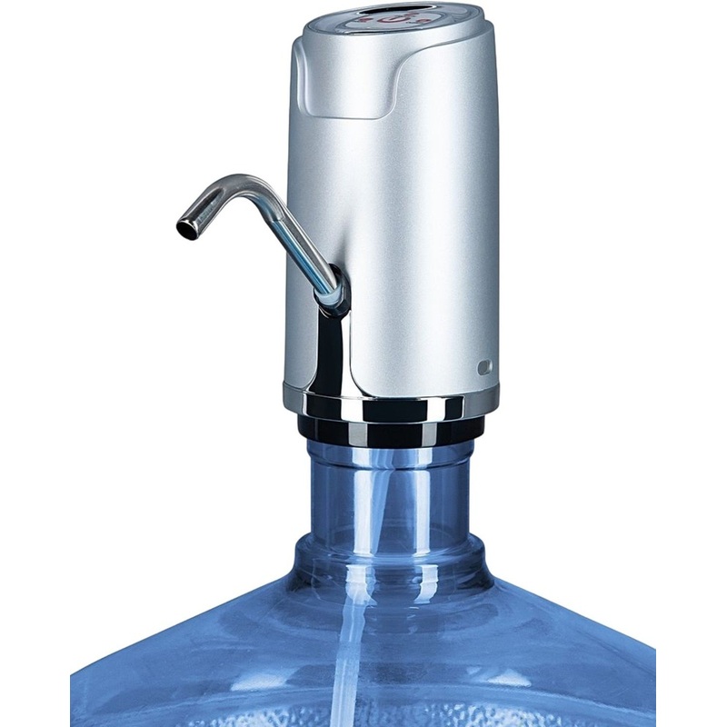 Изображение товара Помпа аккумуляторная Ecotronic PLR-520 серебристая для бутылок