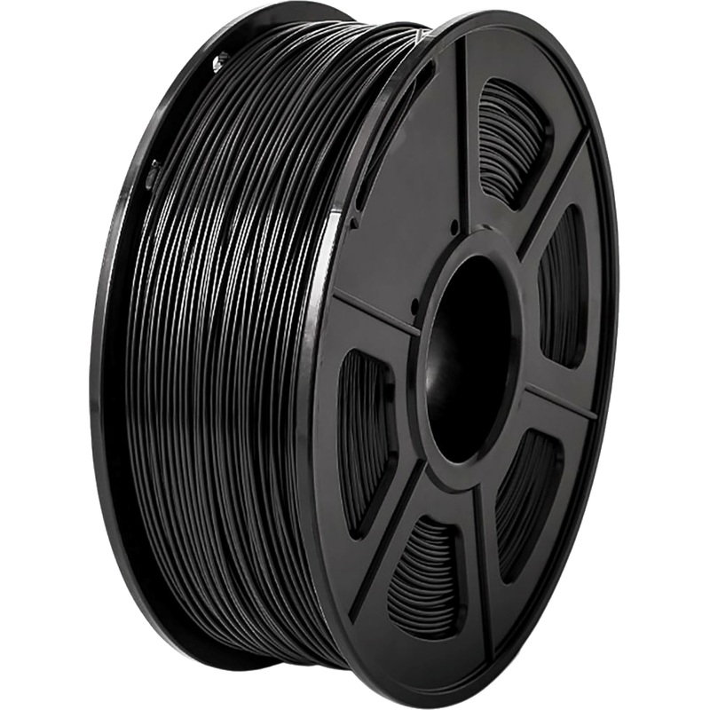 Изображение товара Пластик ABS для 3D-принтера NV Print NV-3D-ABS-BLACK чёрный глянцевый 1.75 мм 1 кг
