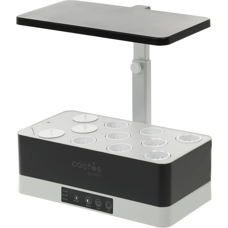 Изображение товара Гидропонная система Cactus Garden CS-Ledpot-11 3 литра чёрная